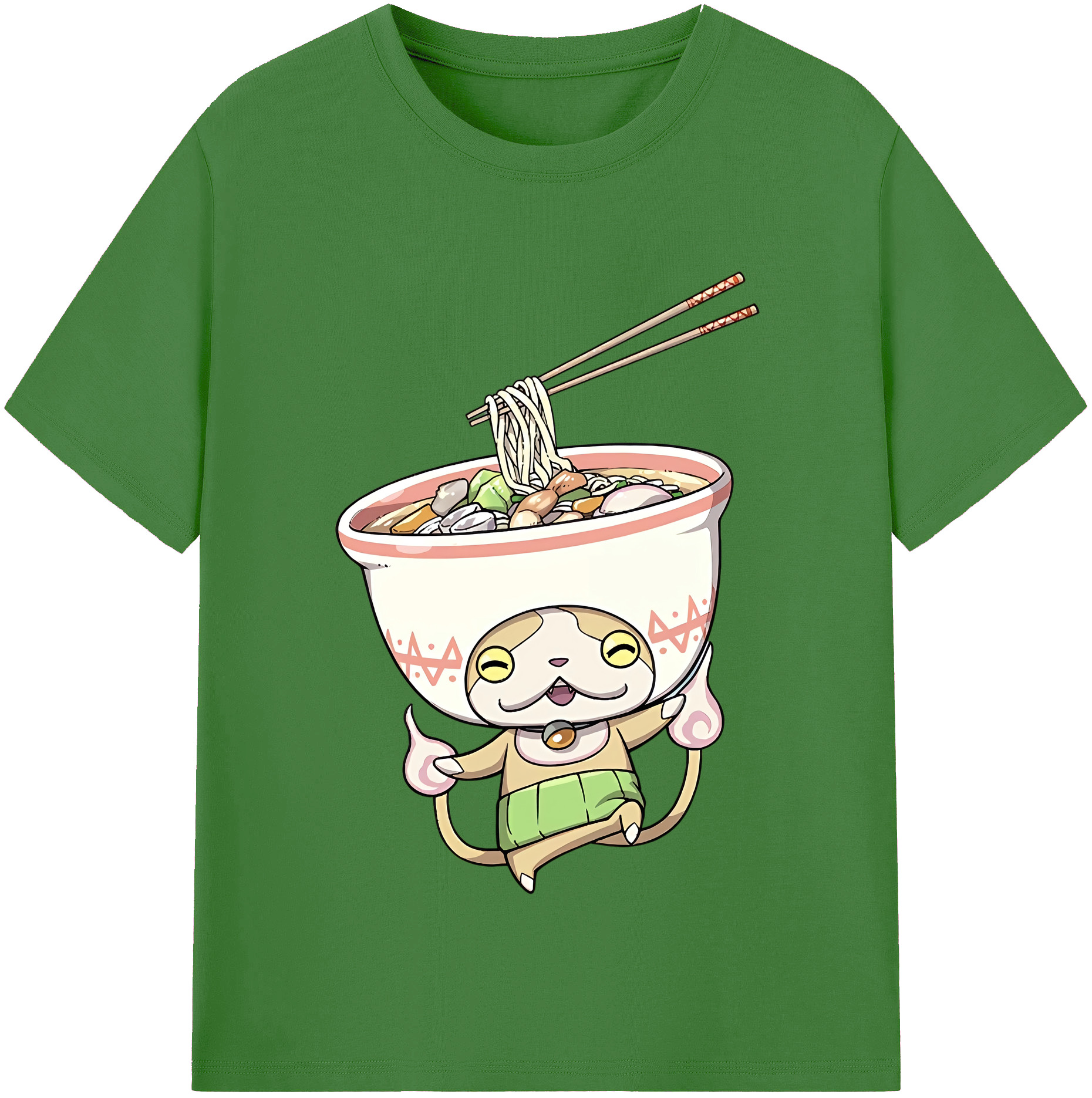 （画像用） 妖怪ウォッチ Yo-kai Watch レディースカジュアルプリントTシャツ（綿100％）